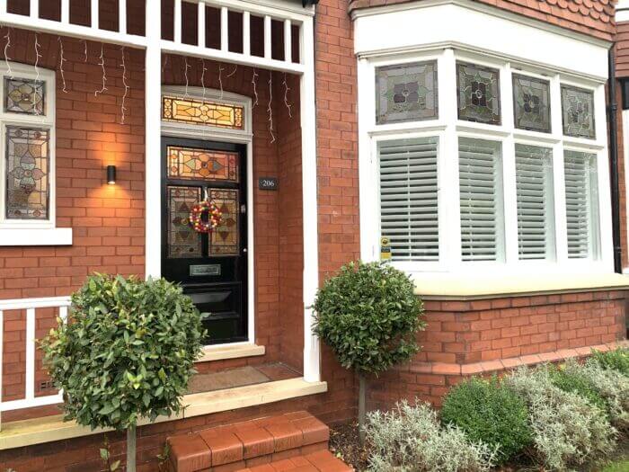 cafe style shutters bramhall 3 scaled 1